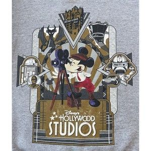 Disney Parks Hanes Women's Sweatshirt Hollywood Studios Small